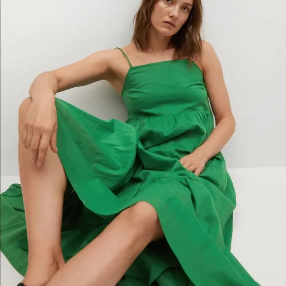 Mango cotton dress bloggers fav - Picture 8 of 10